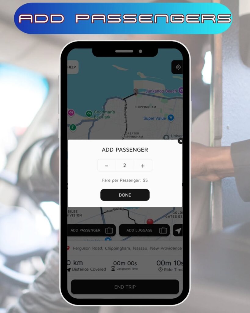 Add passengers