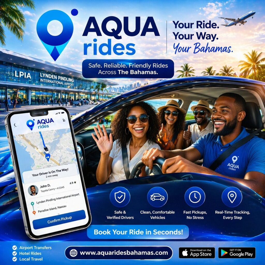 Book Your Ride with aqua rides bahamas
