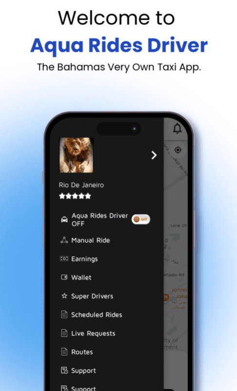 aqua ride driver app tutorial